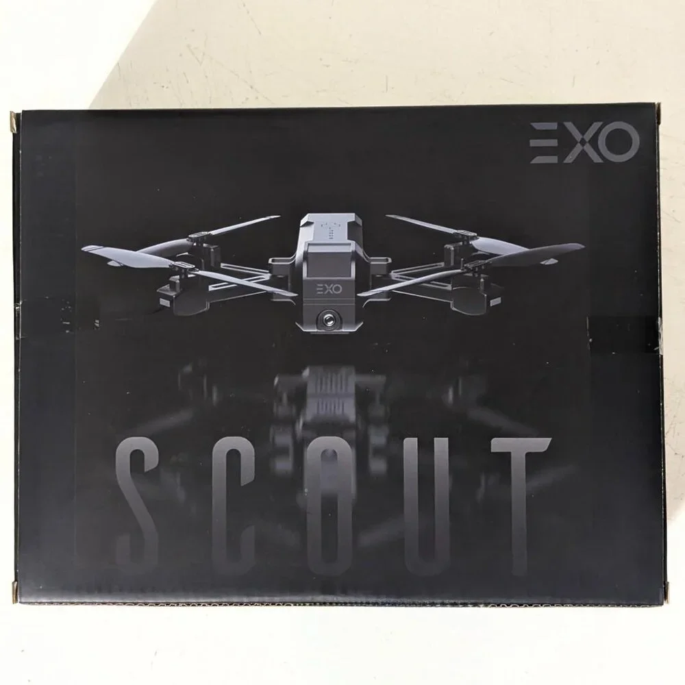 EXO Scout Camera Drone 4K Video Photo Black 315 ft Range Brand New NIB